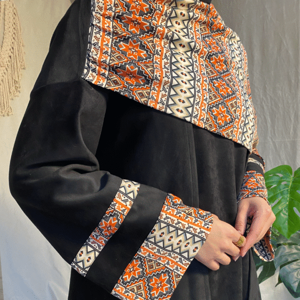 black & print outfit black & print outfit