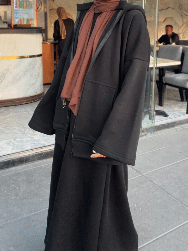 zip hoodie set ( ghema )