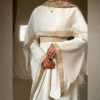 white royal abaya