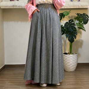 linen klosh skirt